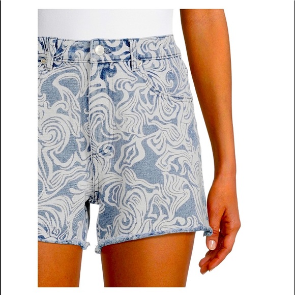 No Boundaries Juniors High Rise Denim Shorts Size - Picture 4 of 4